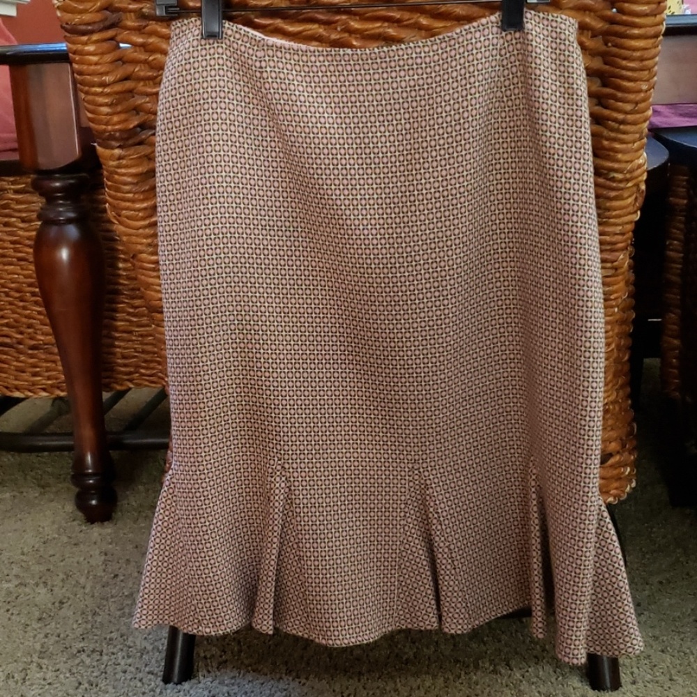 Pink/Brown INC skirt